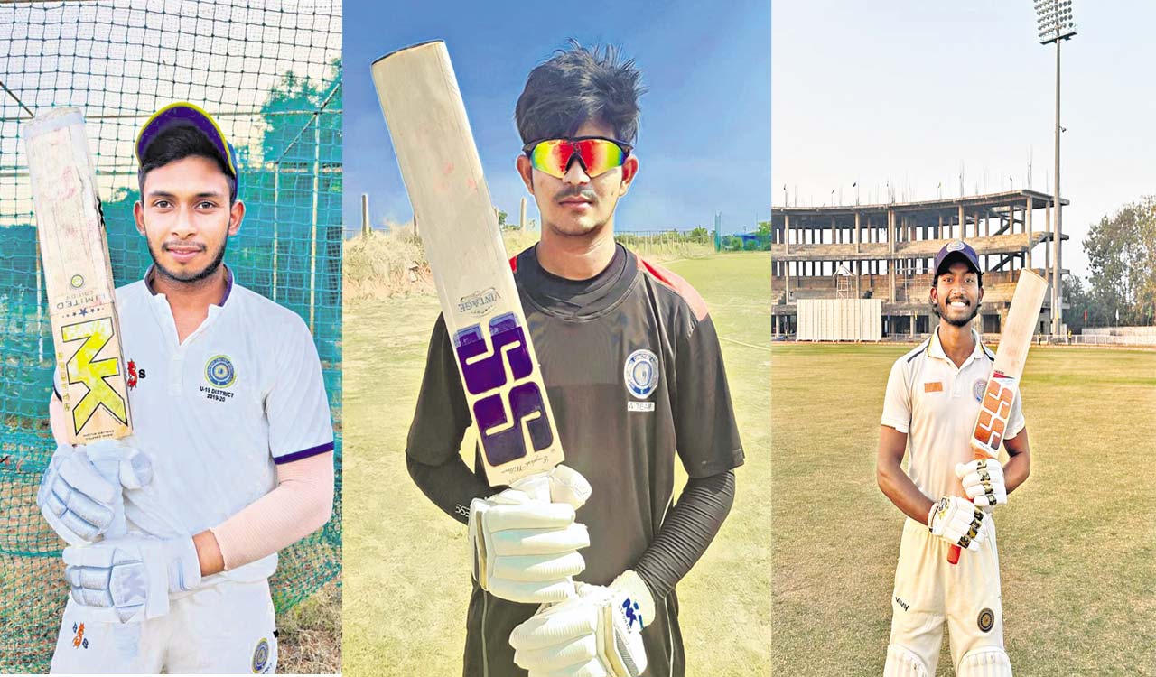Himateja, Sagar slam triple tons at HCA A Division three-day league