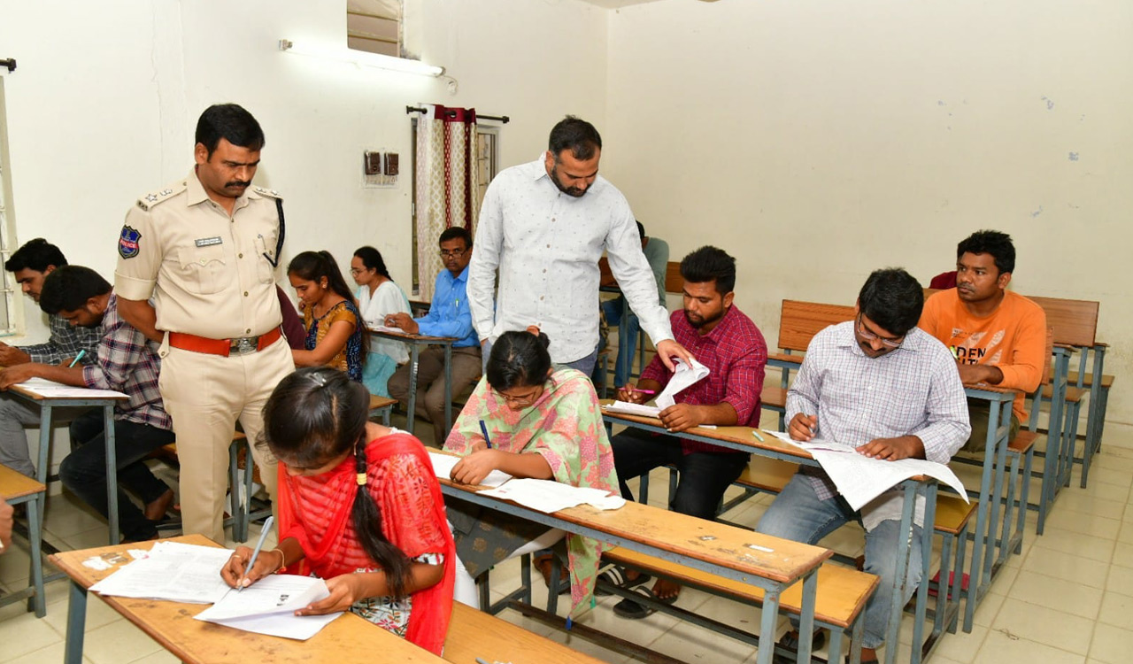 Group-I prelims exam conducted peacefully in erstwhile Karimnagar