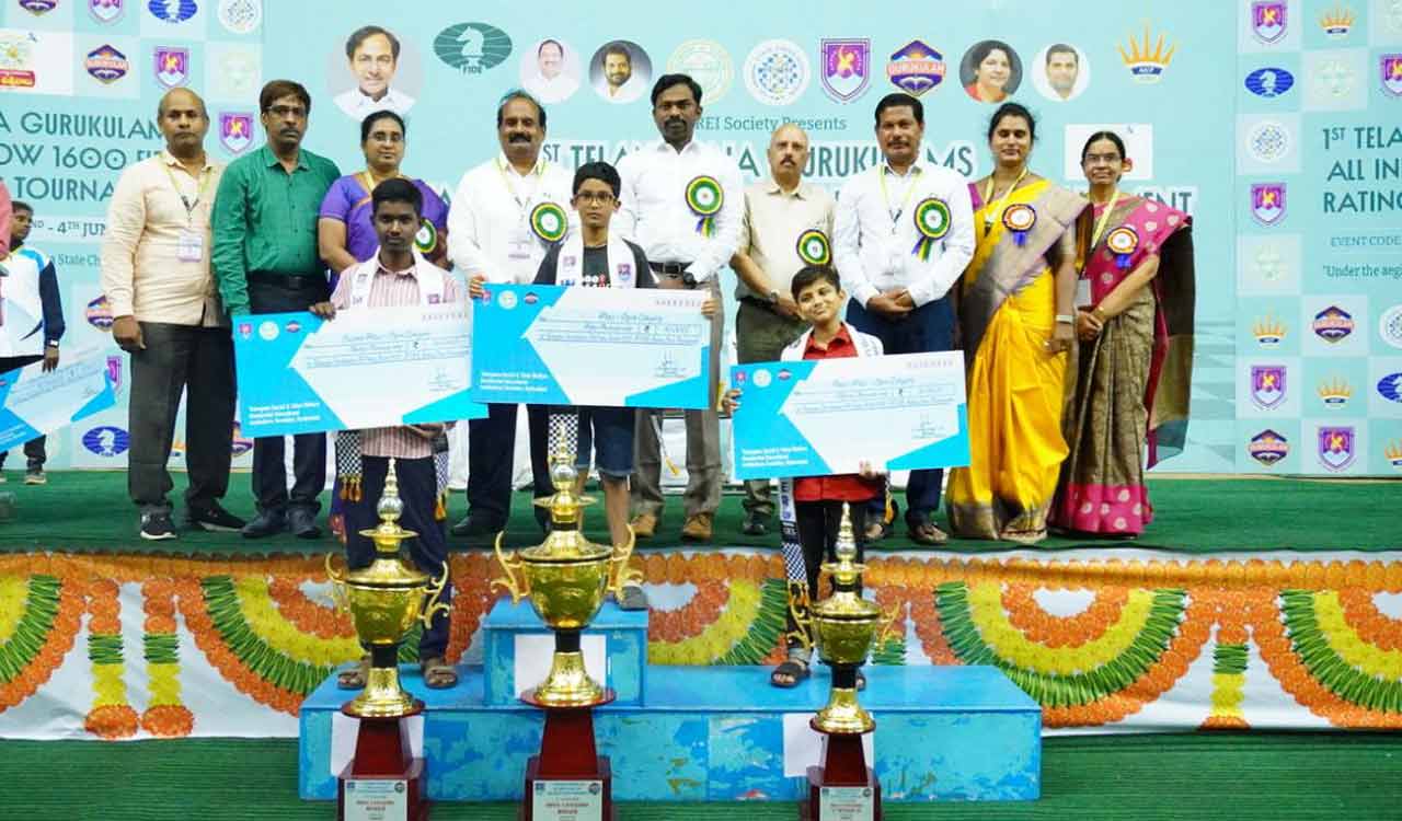 Hyderabad: Sai Santosh emerges chess champion