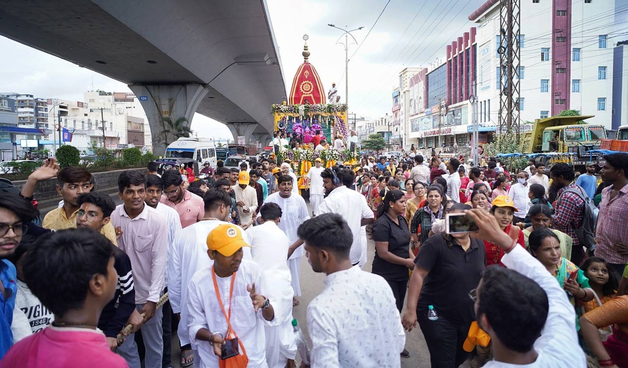 Jagannath Ratha Yatra celebrated with pomp and joy in Hyderabad