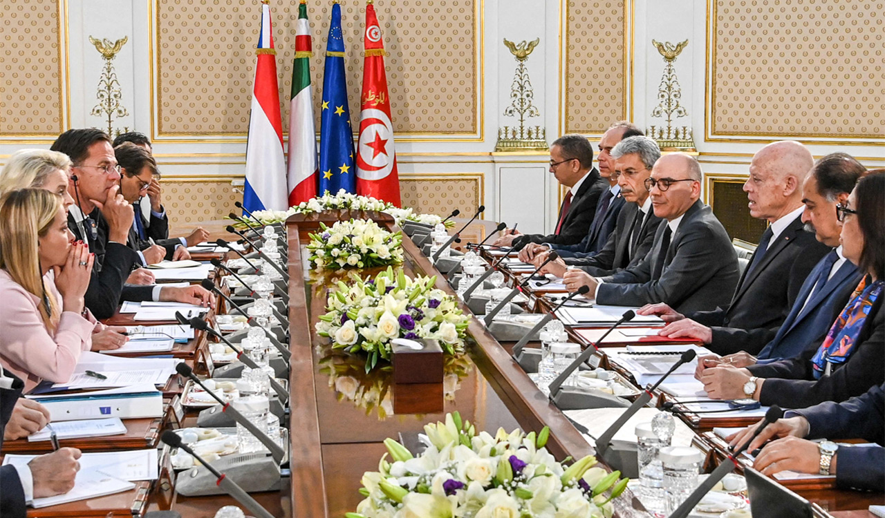 European leaders offer more aid to Tunisia amid efforts to curb migration