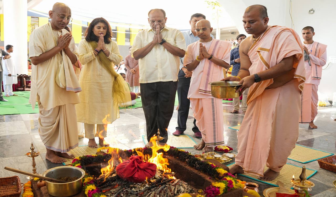 Basil Woods School of Hare Krishna Movement inaugurated in Hyderabad