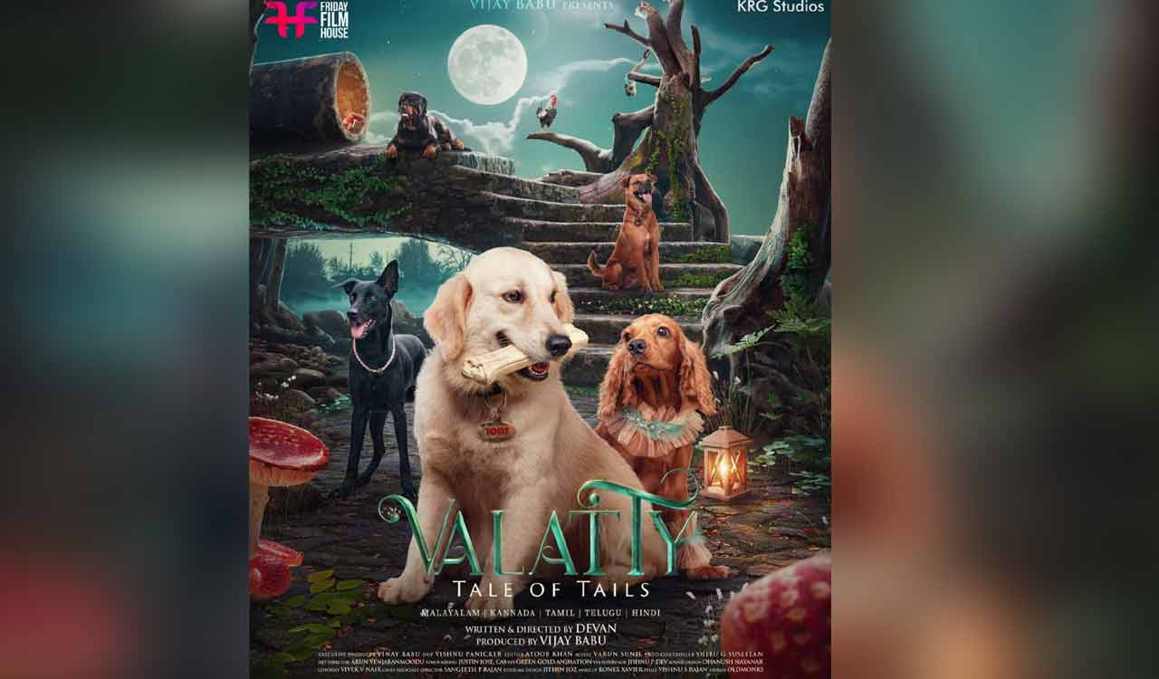 KRG Studios acquires world theatrical rights of Malayalam film ‘Valatty – A Tale of Tails’