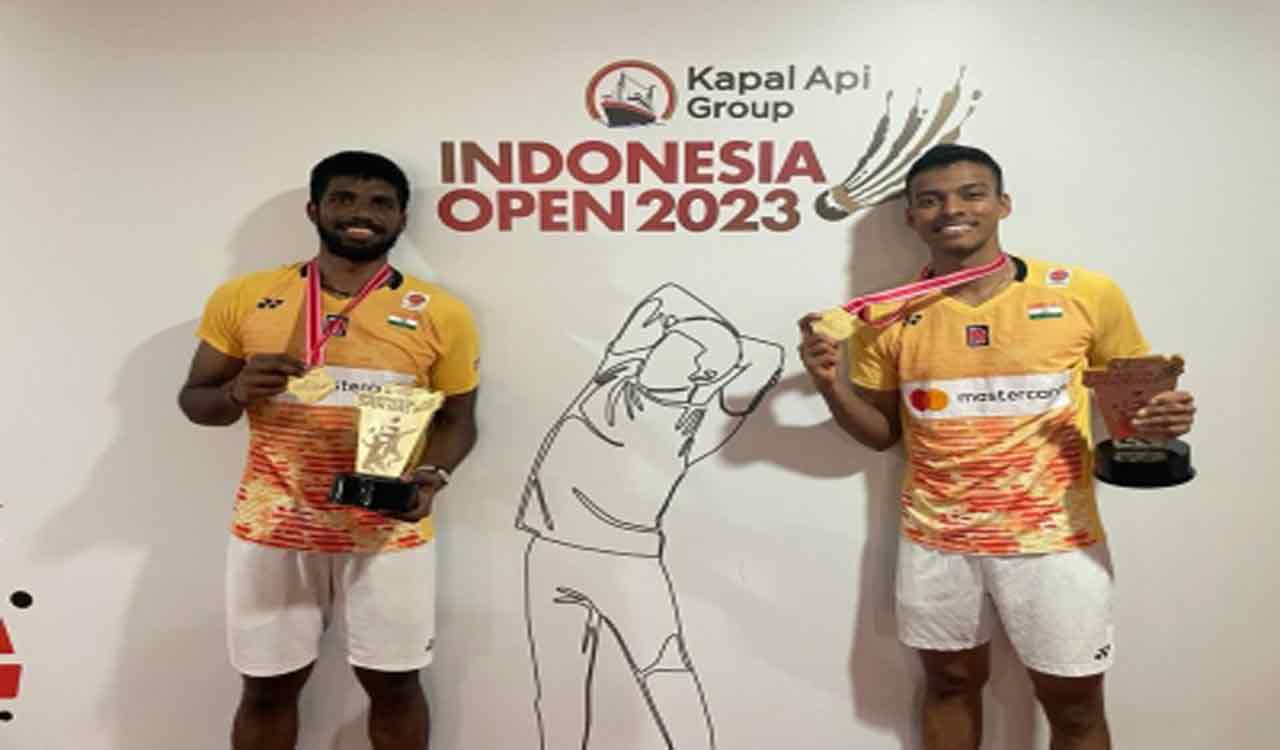 Indonesia Open: India’s Satwik-Chirag script history with men’s doubles title