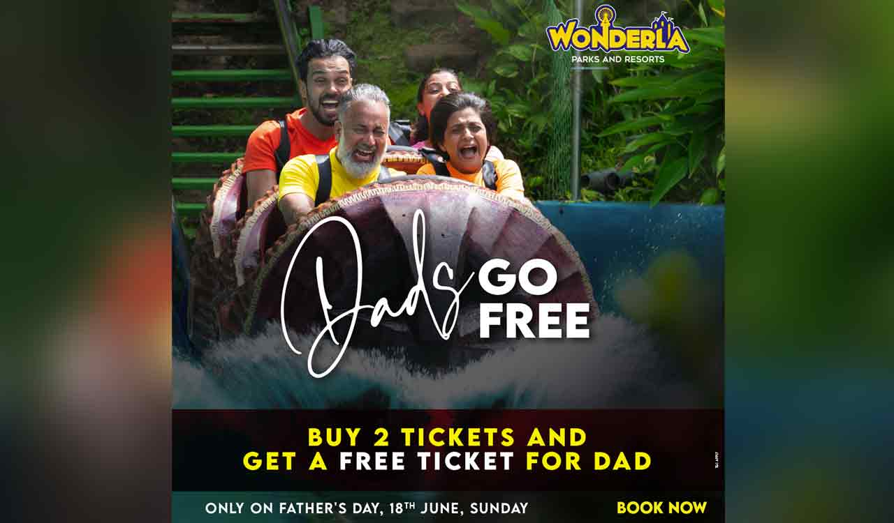 Wonderla announces special offer for Father’s Day; Details inside