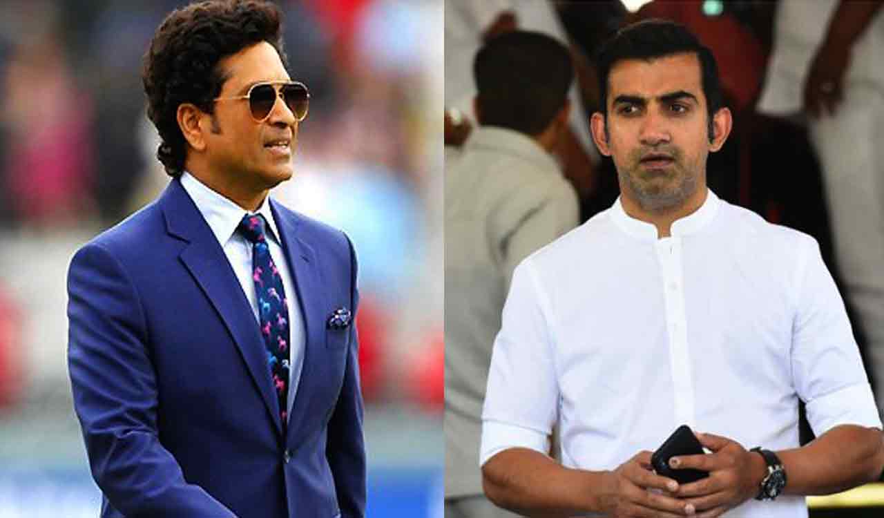 NCP asks former cricketers Sachin Tendulkar, Gautam Gambhir to speak up for women wrestlers