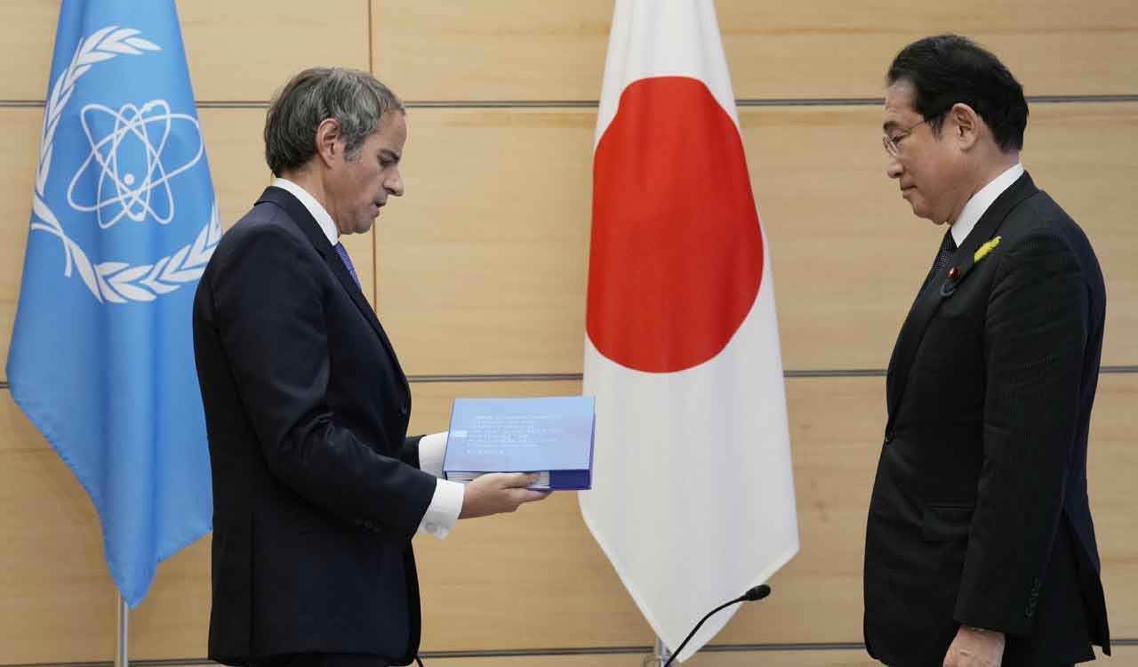 UN nuclear agency endorses Japan’s plan to release treated radioactive water into Pacific Ocean