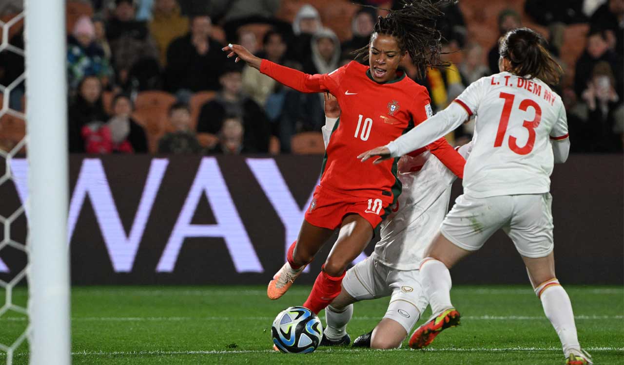 Portugal knocks Vietnam out of Women’s World Cup with 2-0 victory in group stage