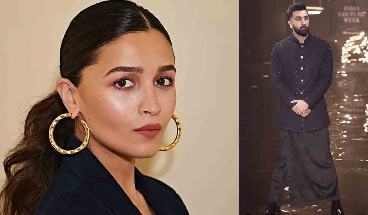 Alia amazed by Ranbir Kapoor’s showstopper look