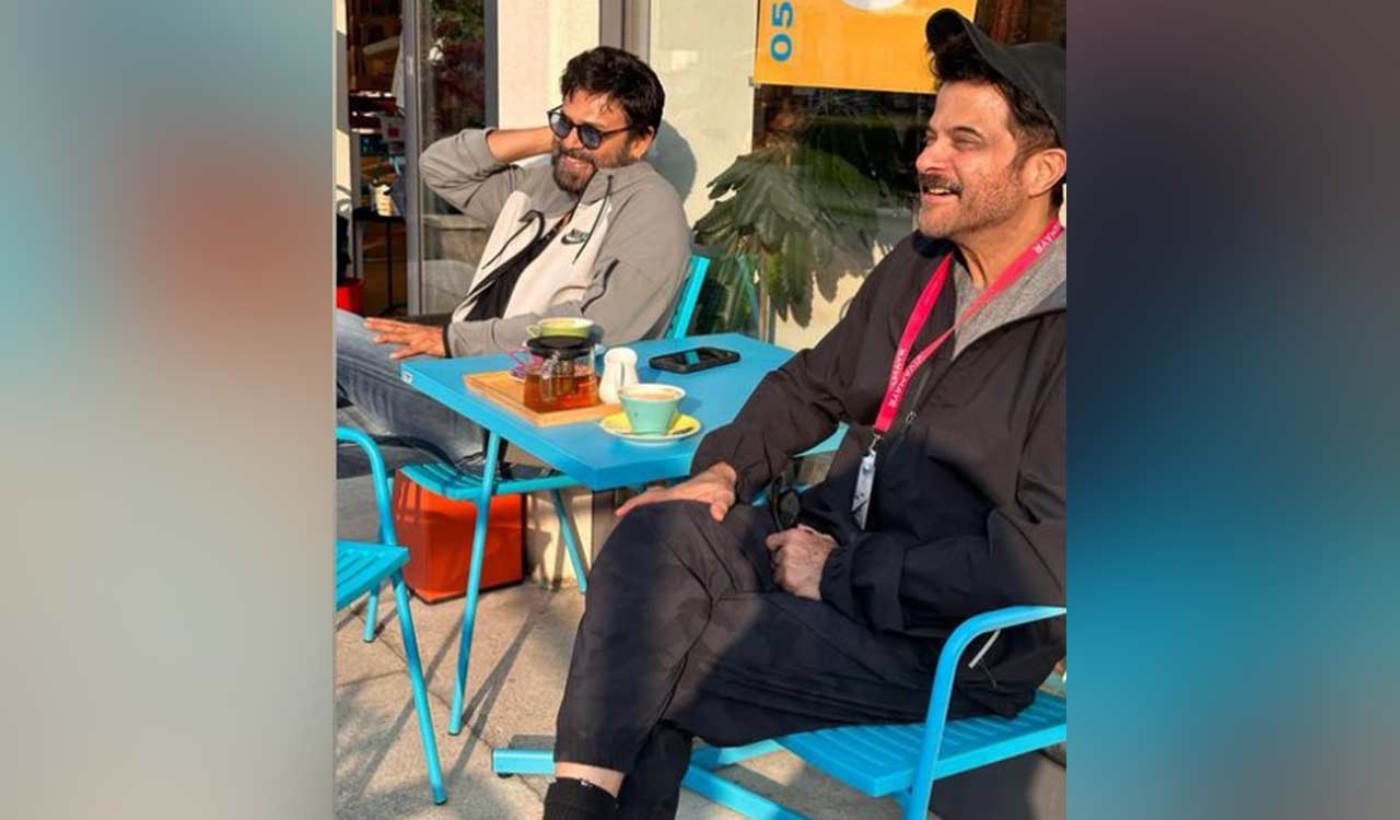 Anil Kapoor explores Austria with “dearest friend” Venkatesh Daggubati