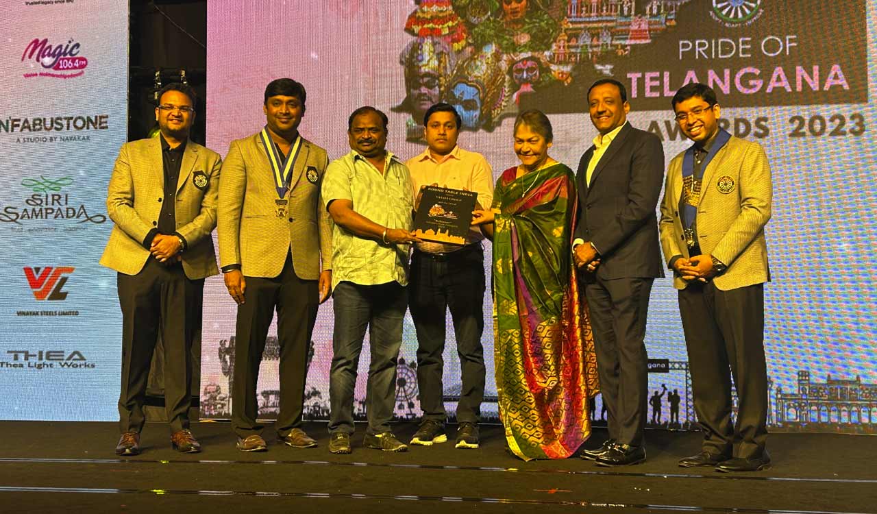 Pride of Telangana Awards 2023 presented in Hyderabad on Sunday