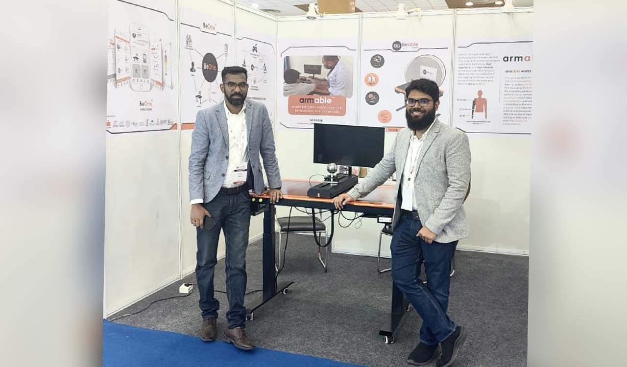 IIT-Hyderabad incubated startup ‘BeAble’ aids in rehabilitation of stroke patients