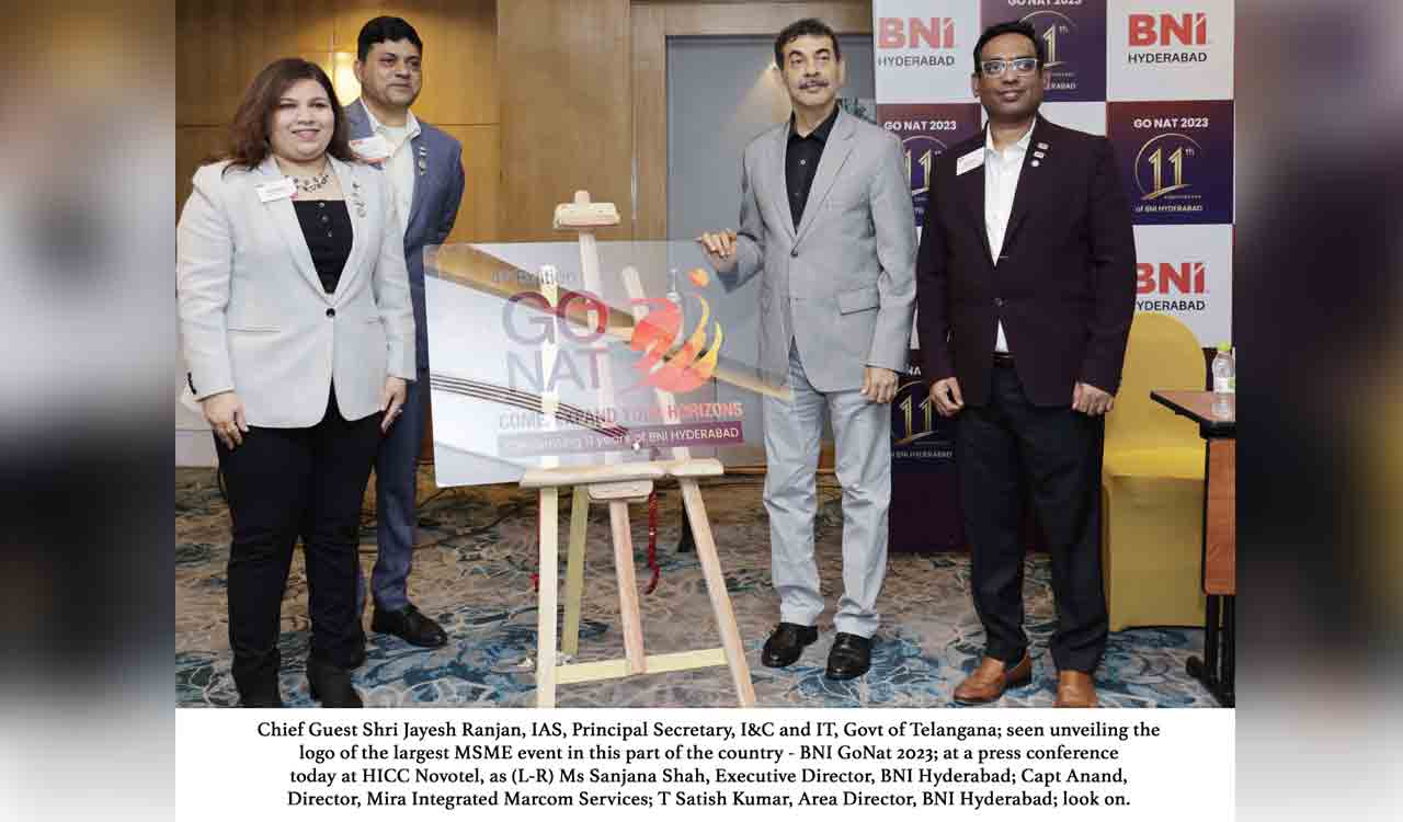 BNI GoNat 2023: Hyderabad’s prestigious flagship Business Event on Sept 9-10