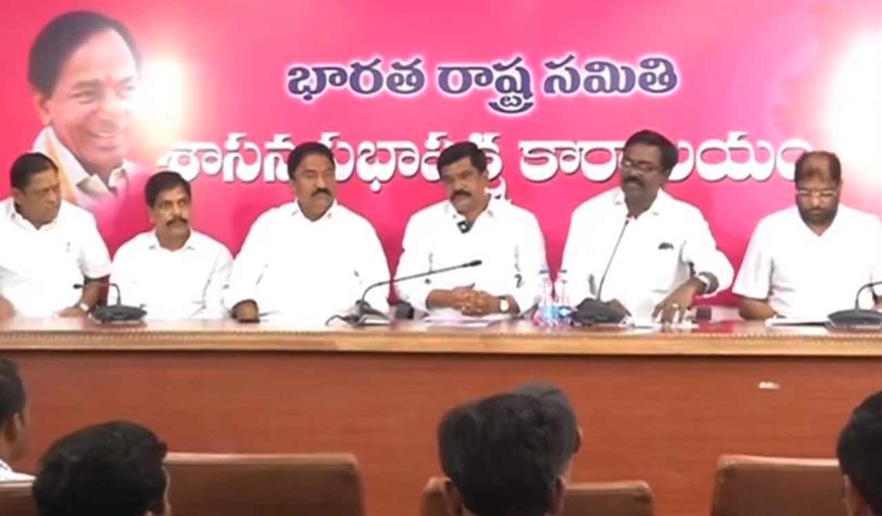 BRS slams Congress for making empty promises to Telangana