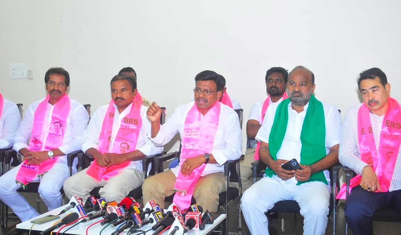BRS leader Madhusudhan hits out at Congress leaders