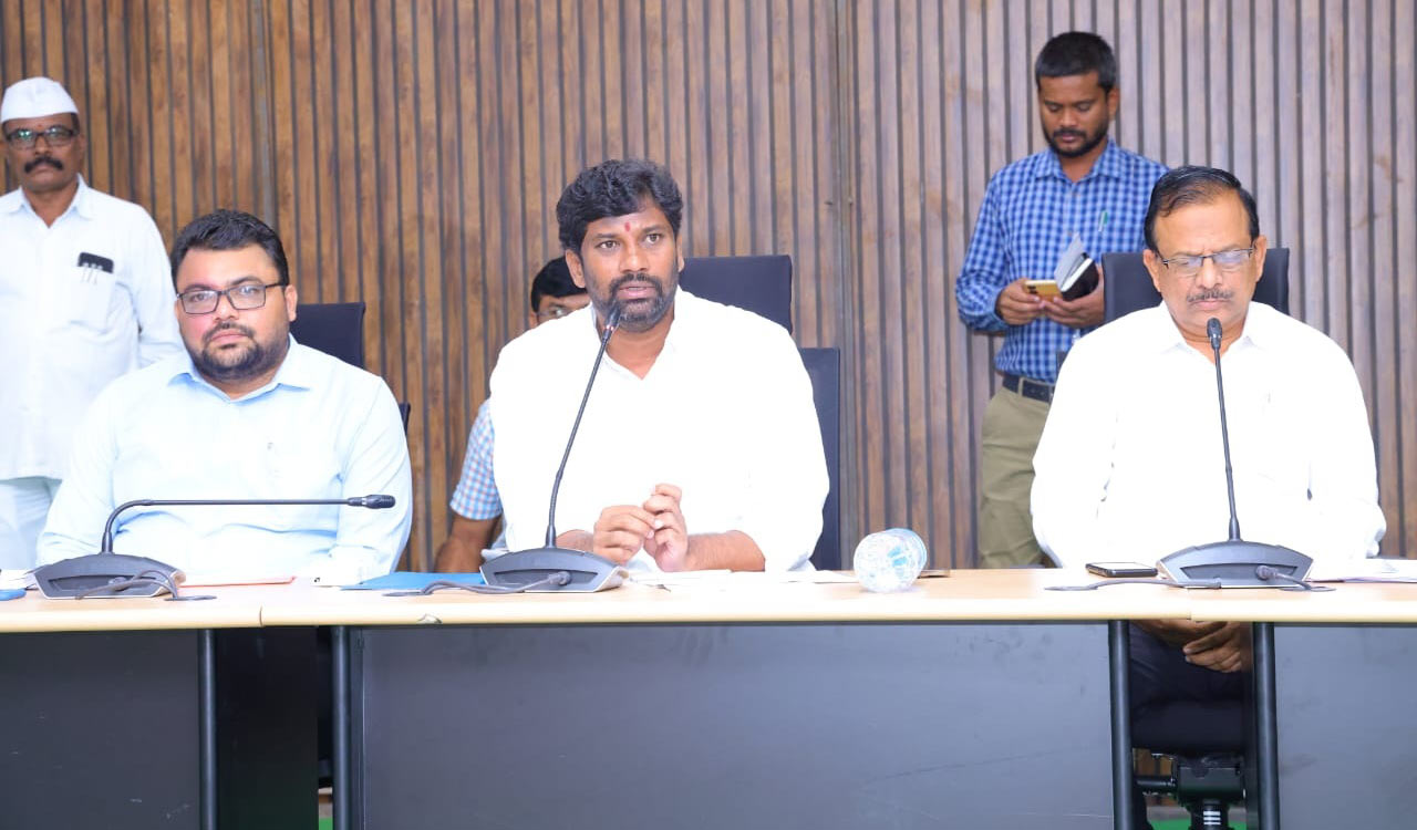 Mancherial: Suman sets deadline to complete pending works of Mission Bhagiratha