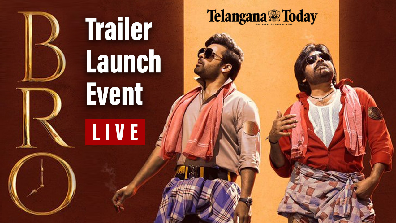 BRO Trailer Launch Event – Live | Pawan Kalyan | Sai Dharam Tej | Trivikram | Samuthirakani | Thaman