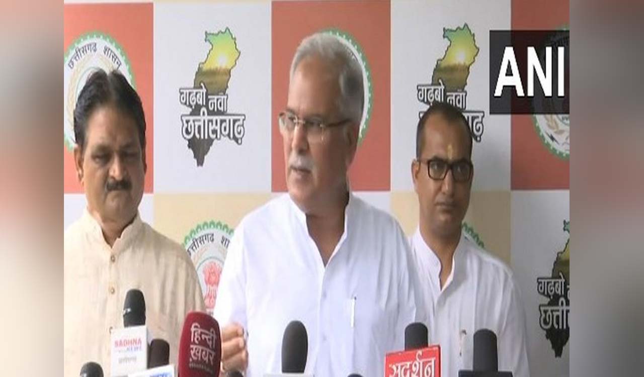 Chhattisgarh CM criticizes Manipur’s double-engine Govt for inaction against violence