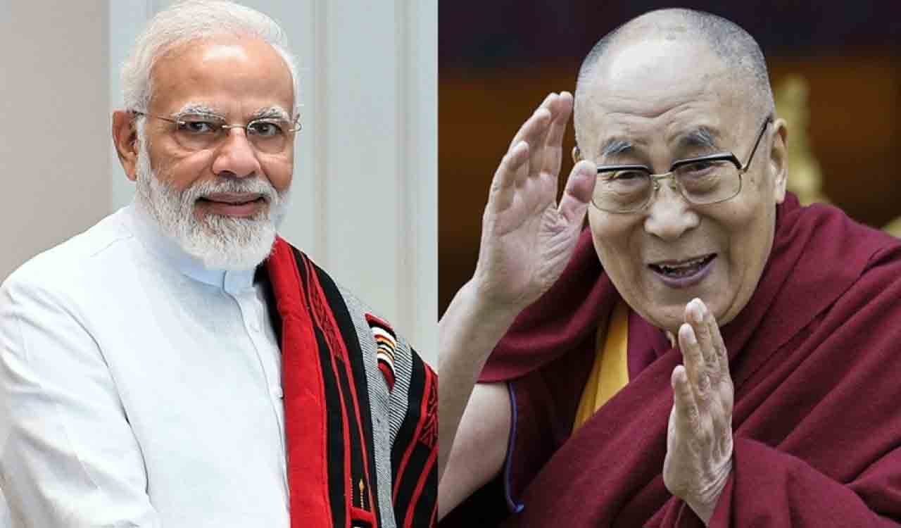 PM Modi speaks to Dalai Lama, conveys birthday greetings