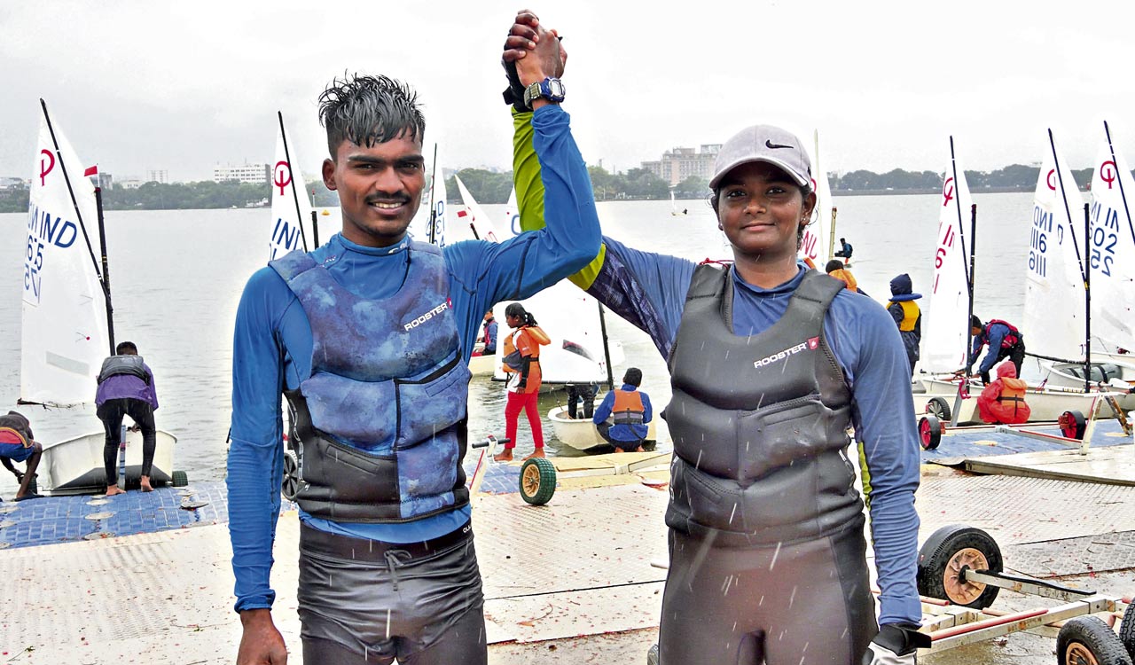 Dharani-Mallesh, Deekshita dominate second day of Monsoon Regatta Sailing Championships
