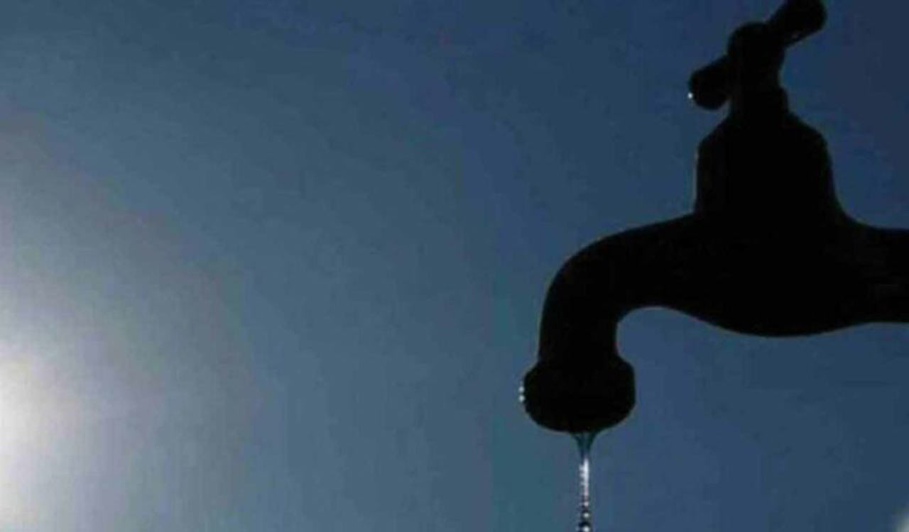 Drinking water supply to be disrupted for two days in Hyderabad