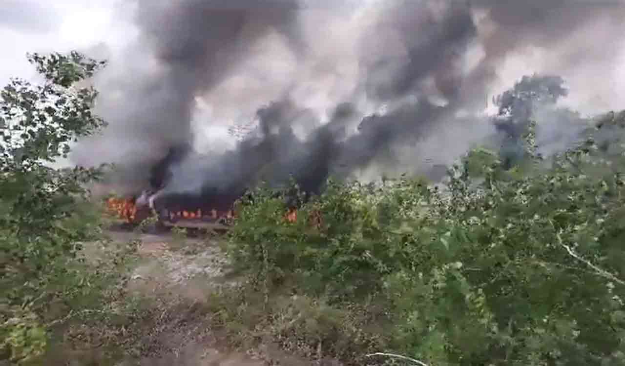 SCR sets up helpline numbers after Falaknuma Express fire mishap; check details