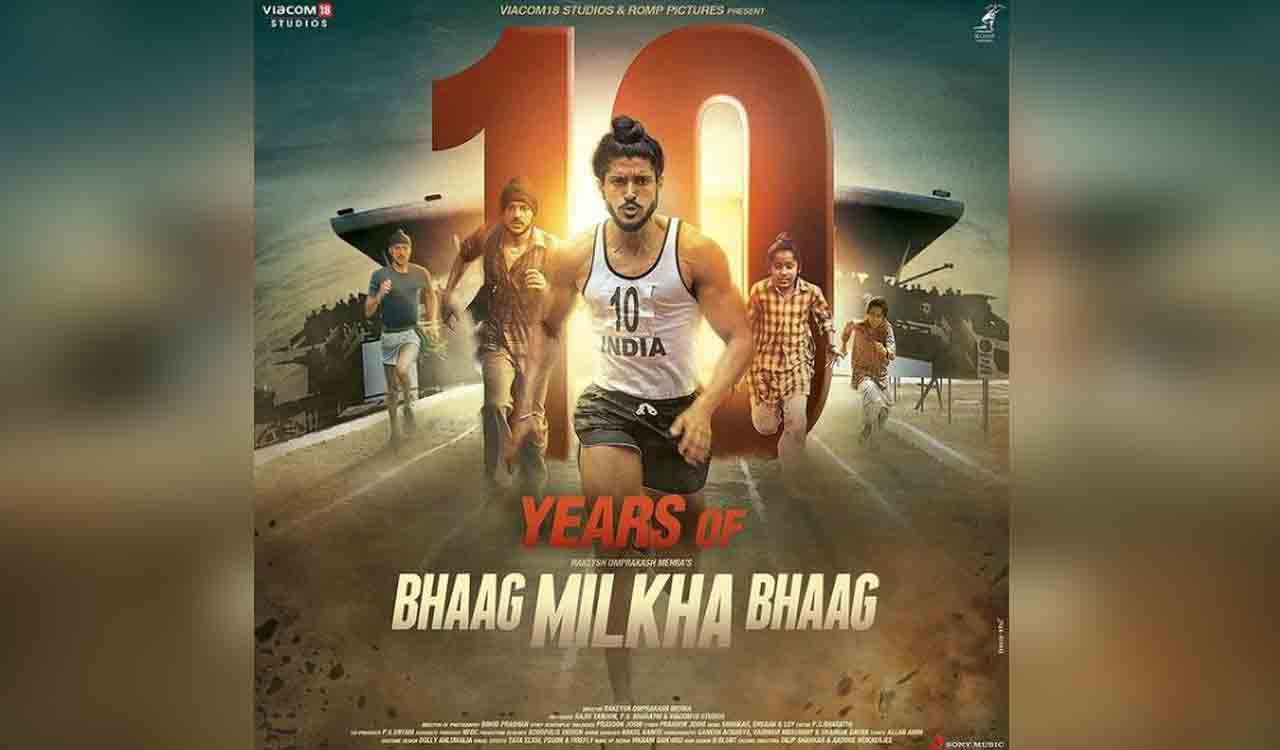 Farhan Akhtar celebrates 10 years of ‘Bhaag Milkha Bhaag’, pens down note