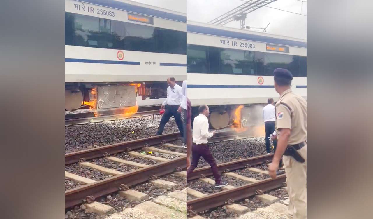 Fire in battery box of Bhopal-Delhi Vande Bharat train; no casualty 