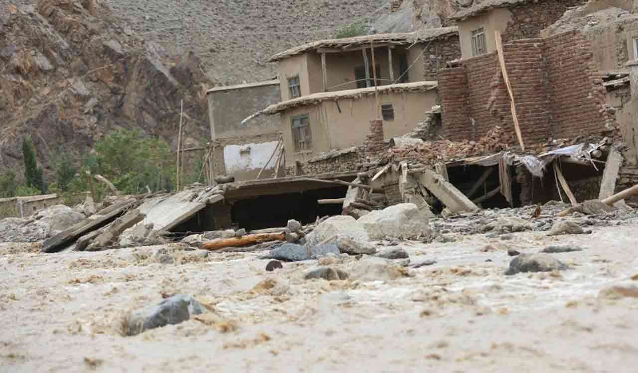 Three members of a family washed away by floods near Mulugu