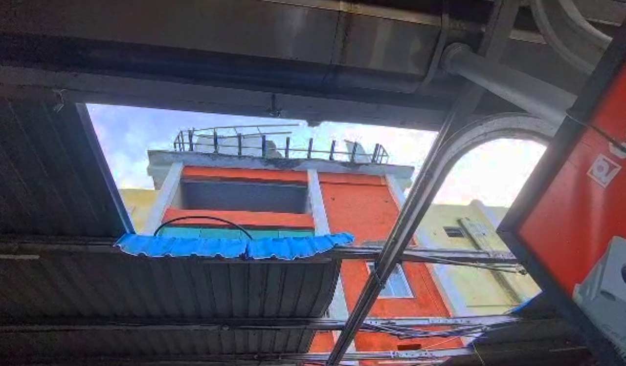 Four injured in water tank collapse incident at Warangal Railway Station