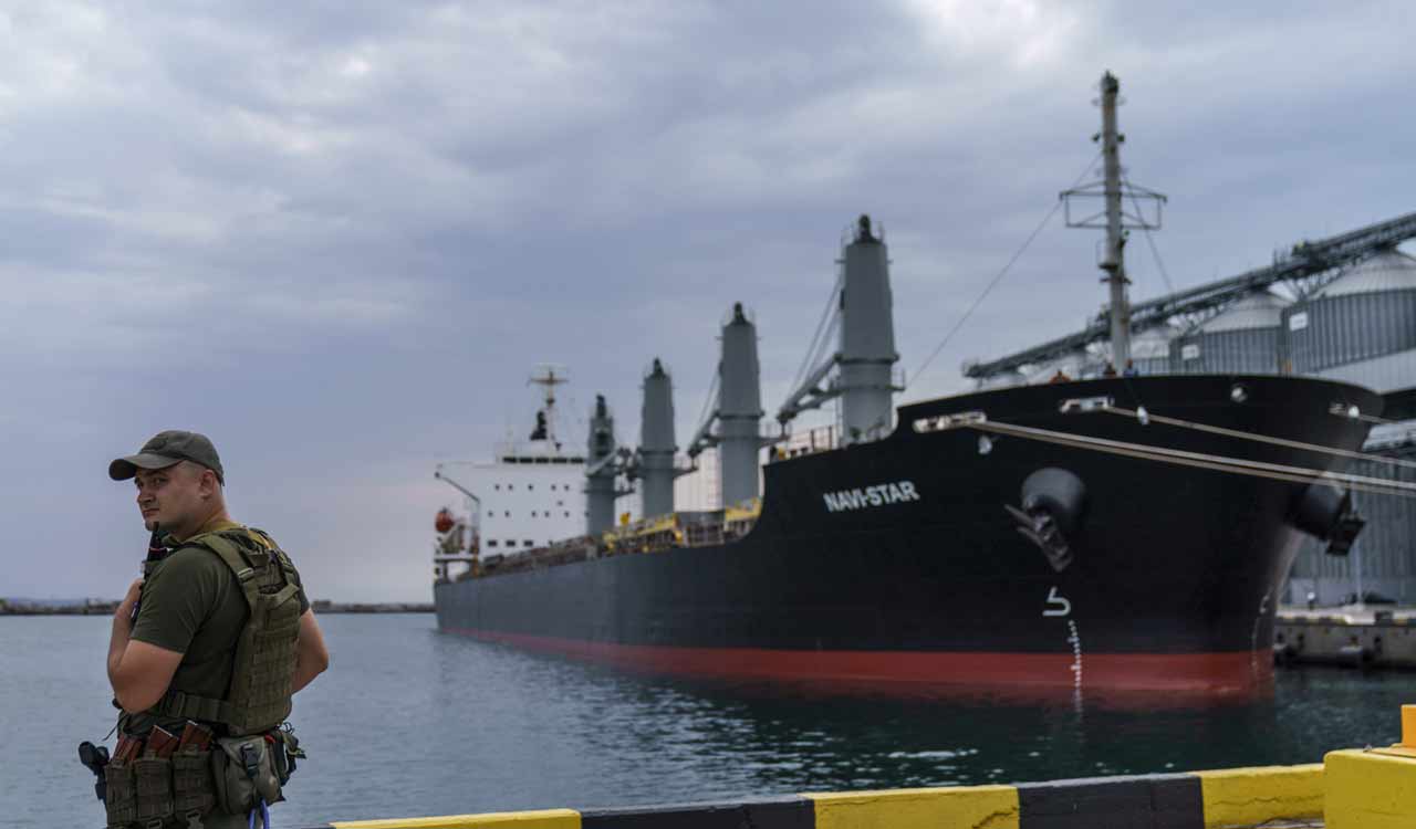 Drone hits Crimean ammunition depot as strikes kill, wound civilians in Ukraine