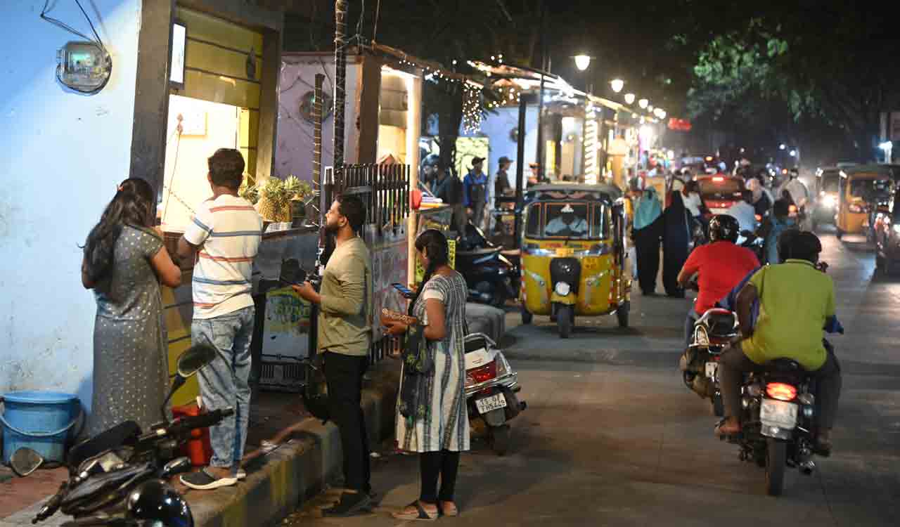 GHMC Food Street, now a mini DLF