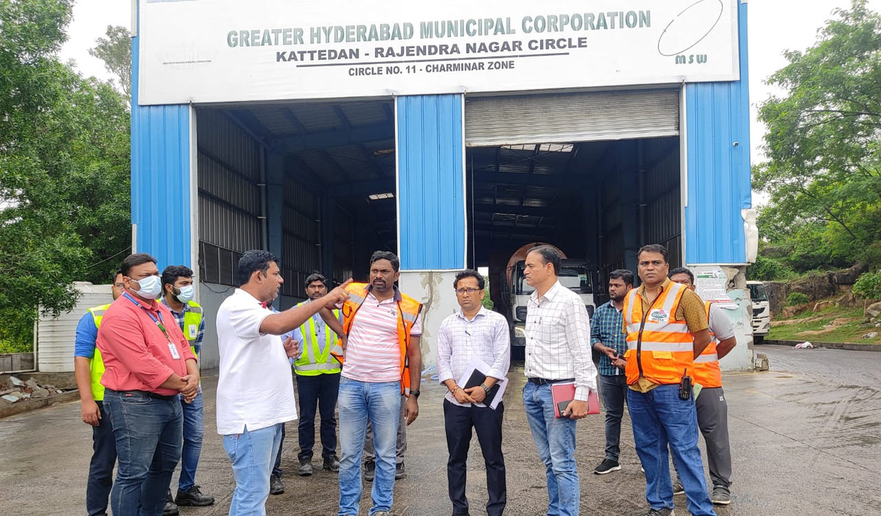 GHMC Commissioner hits Hyderabad streets, takes stock of civic body’s functioning