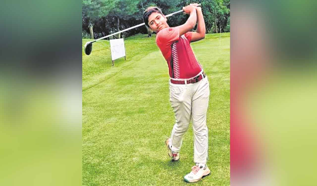 TSWREIS girl Amulya clinches golf title