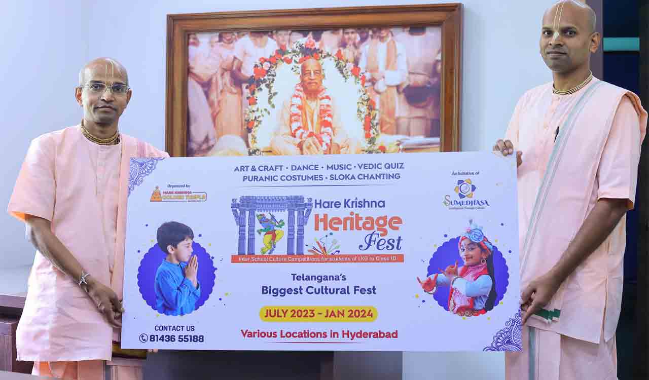 Hare Krishna Movement announces launch of Heritage and Cultural Carnival for children