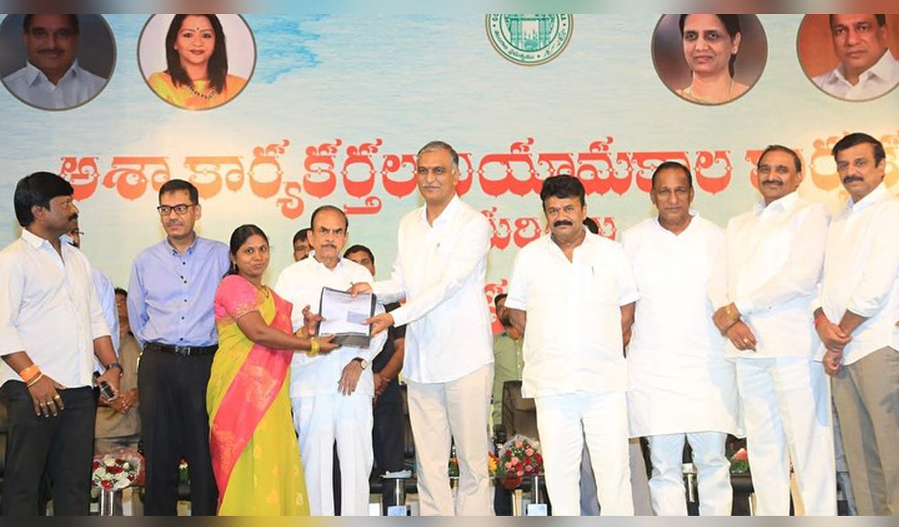 1,560 ASHA workers inducted in Hyderabad, Rangareddy and Medchal