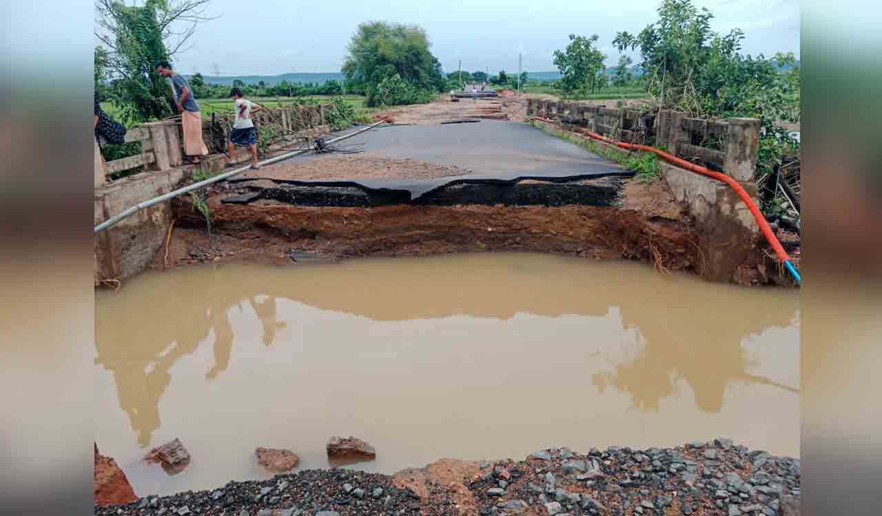 Heavy rains continue to batter Nirmal district