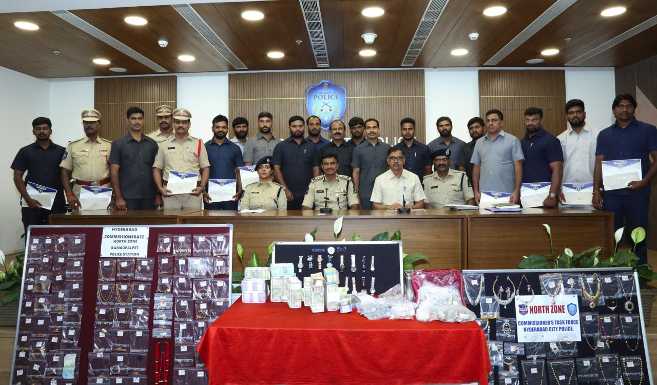 Nepal gang held for burglary, stolen booty worth Rs 5 crore recovered in Hyderabad