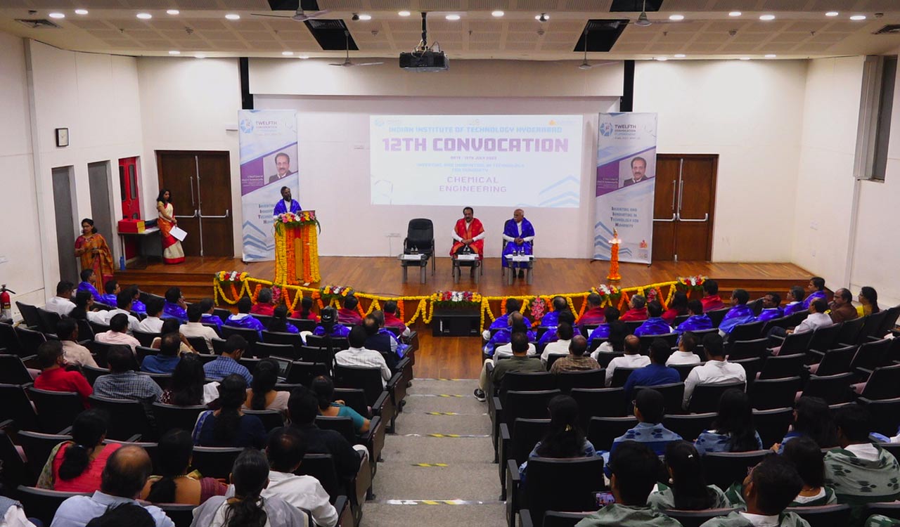 IIT-Hyderabad holds its 12th convocation
