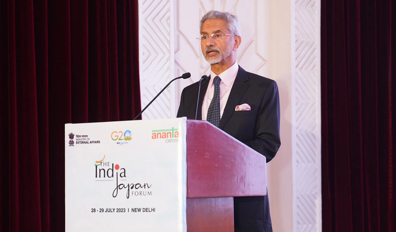 India-Japan Forum: Jaishankar highlights Japan as natural partner in India’s modernization