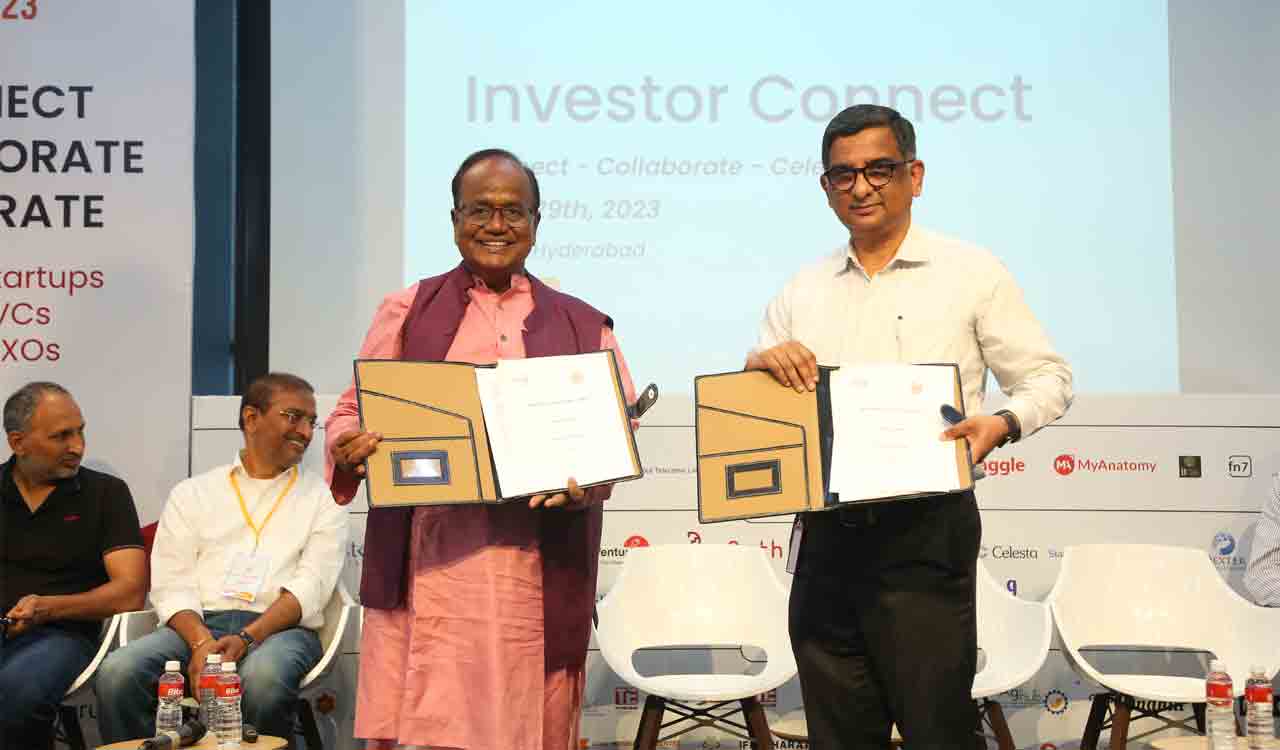 The India Startup Foundation inked MoU with T-Hub & TiE Hyderabad to Boost the Start-Up Ecosystem