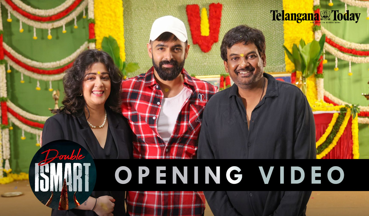 Double ISMART Movie Opening Video | Ram Pothineni | Puri Jagannadh | Charmme Kaur