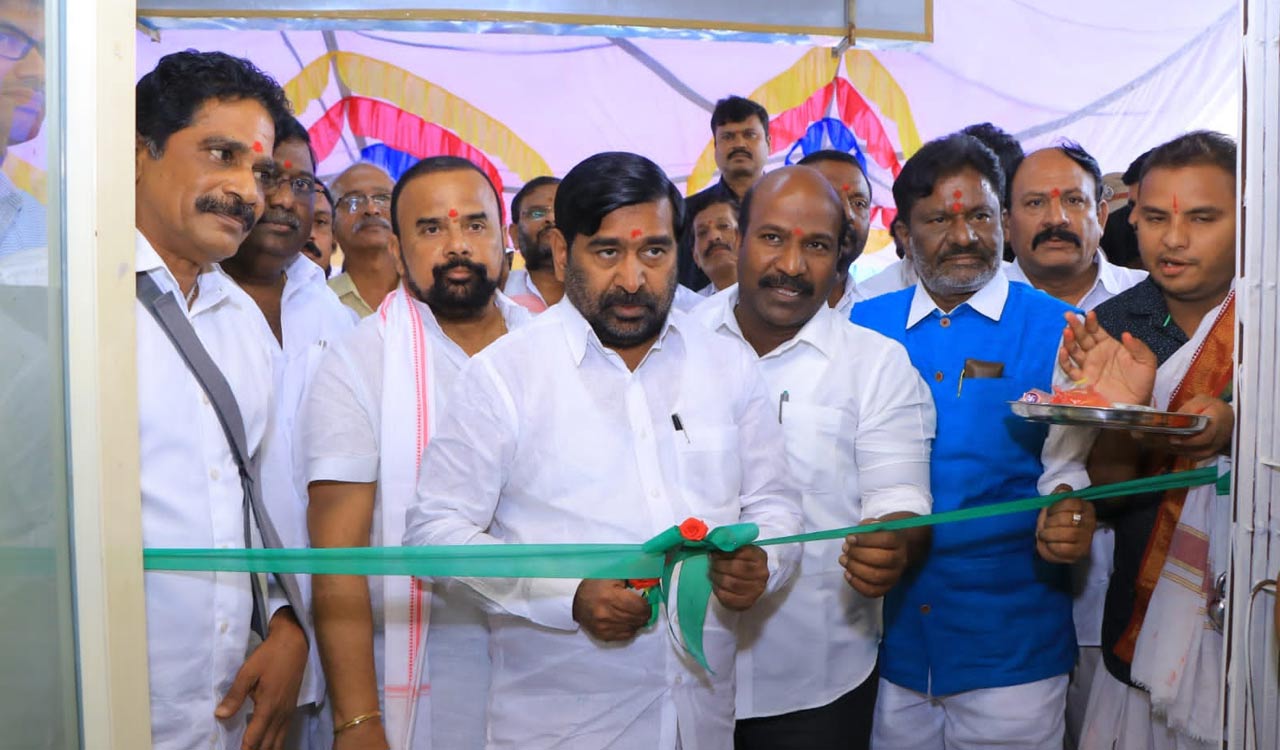 Minister Jagadish Reddy suggests cooperative banks to take up purchase and sale of food grains