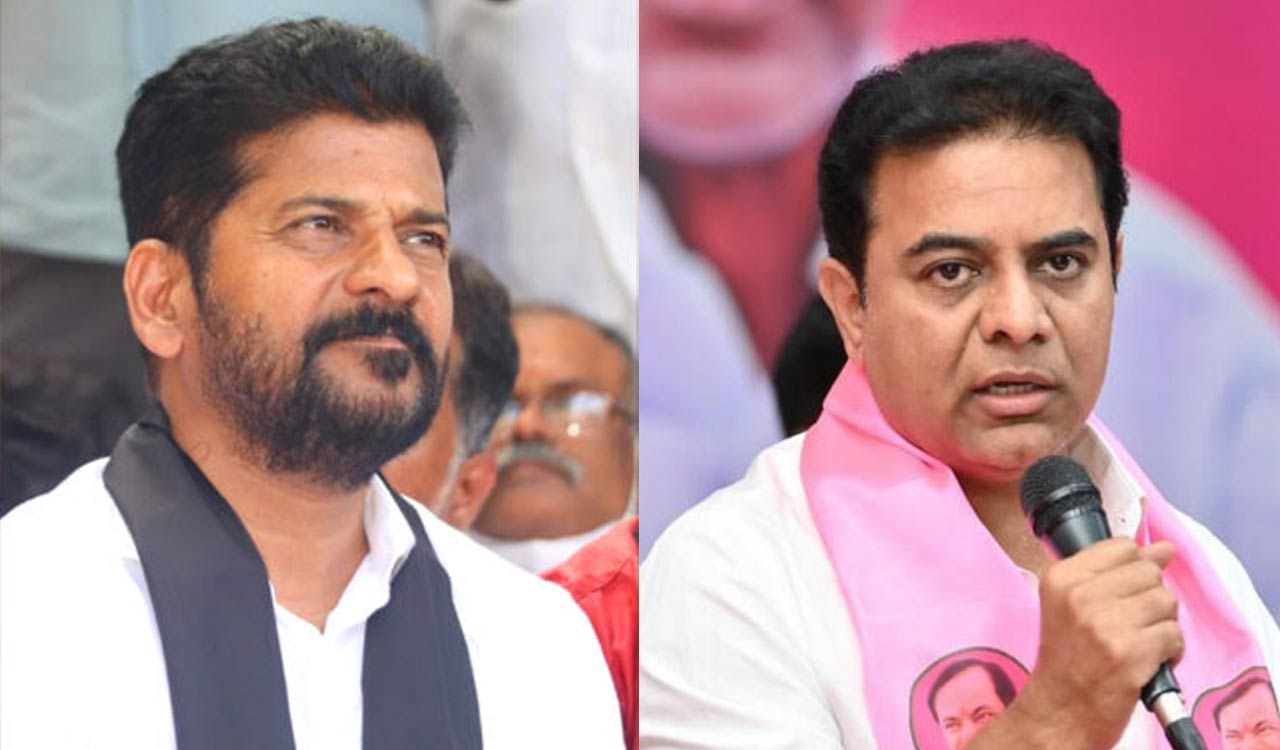 Revanth Reddy challenges KTR for debate-Telangana Today