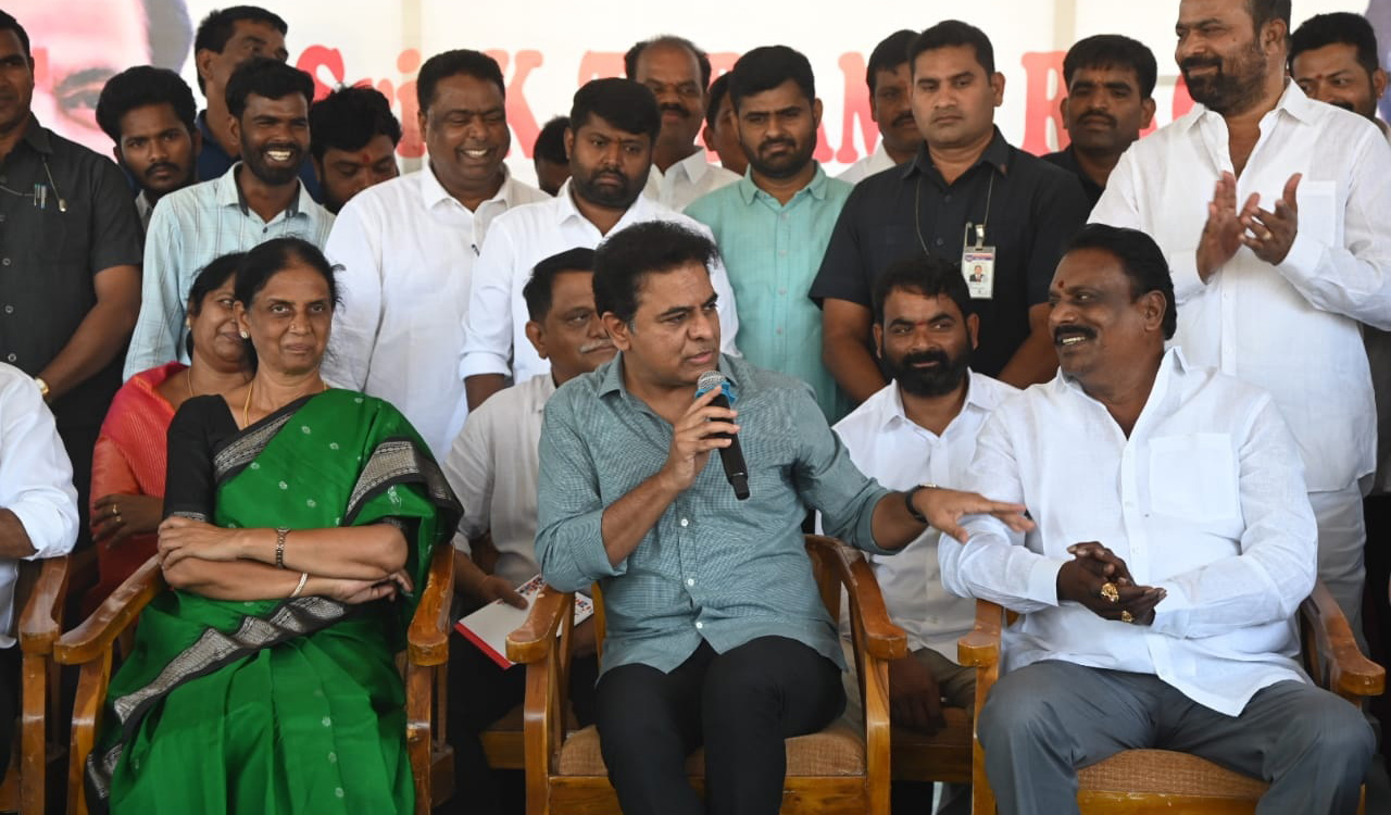 KTR inaugurates Narsingi interchange, STP in Kokapet