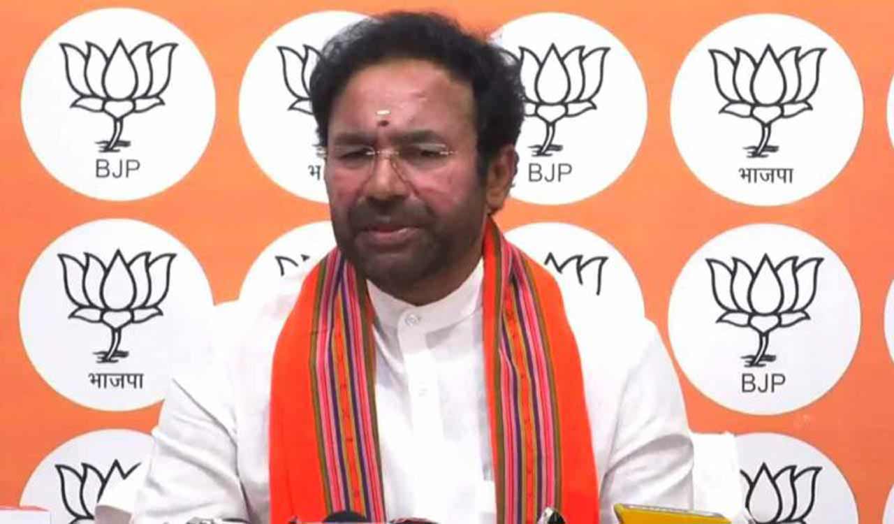 BRS Not A ‘B’ Team Of BJP: Kishan Reddy-Telangana Today