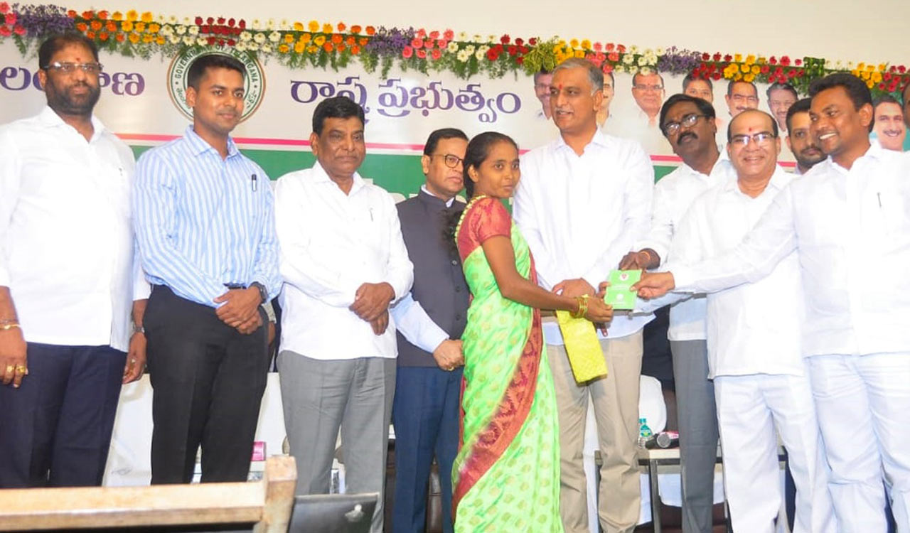 Podu pattas distribution to all eligible tribals completed in Kothagudem