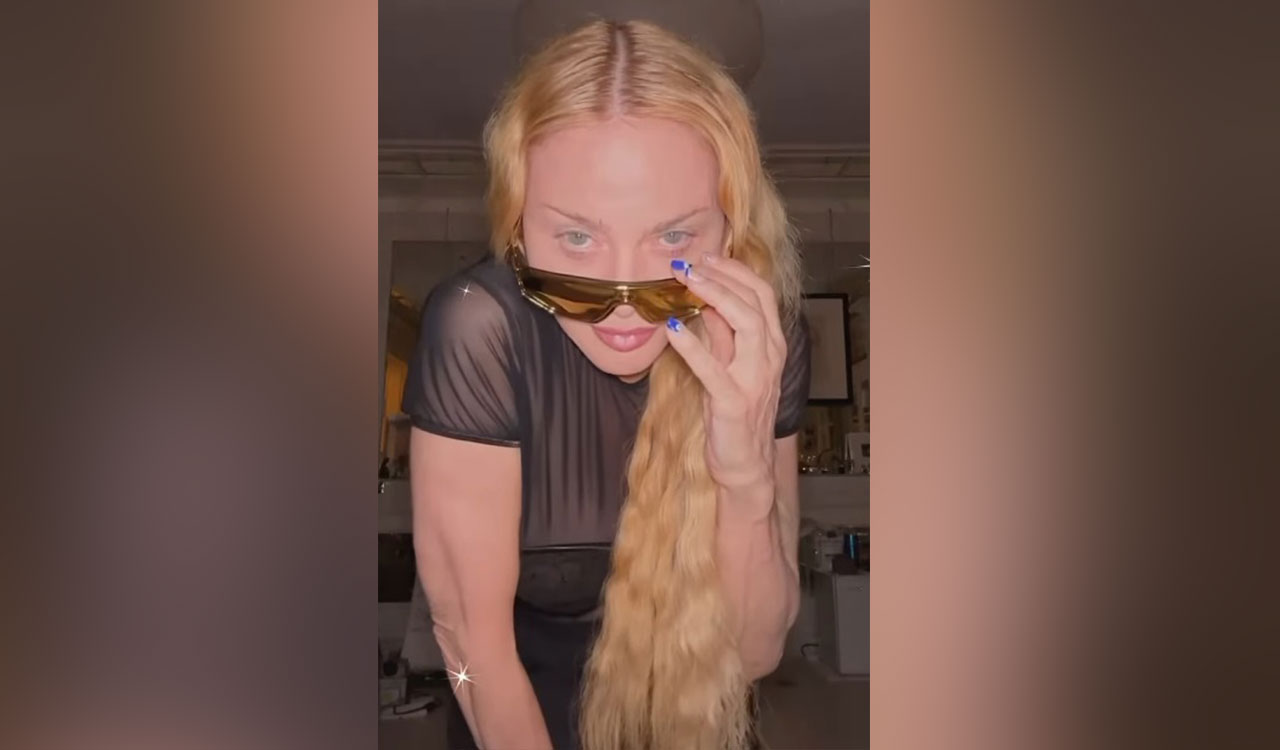 Madonna blows a kiss, feels like ‘the luckiest star’ amidst health battle