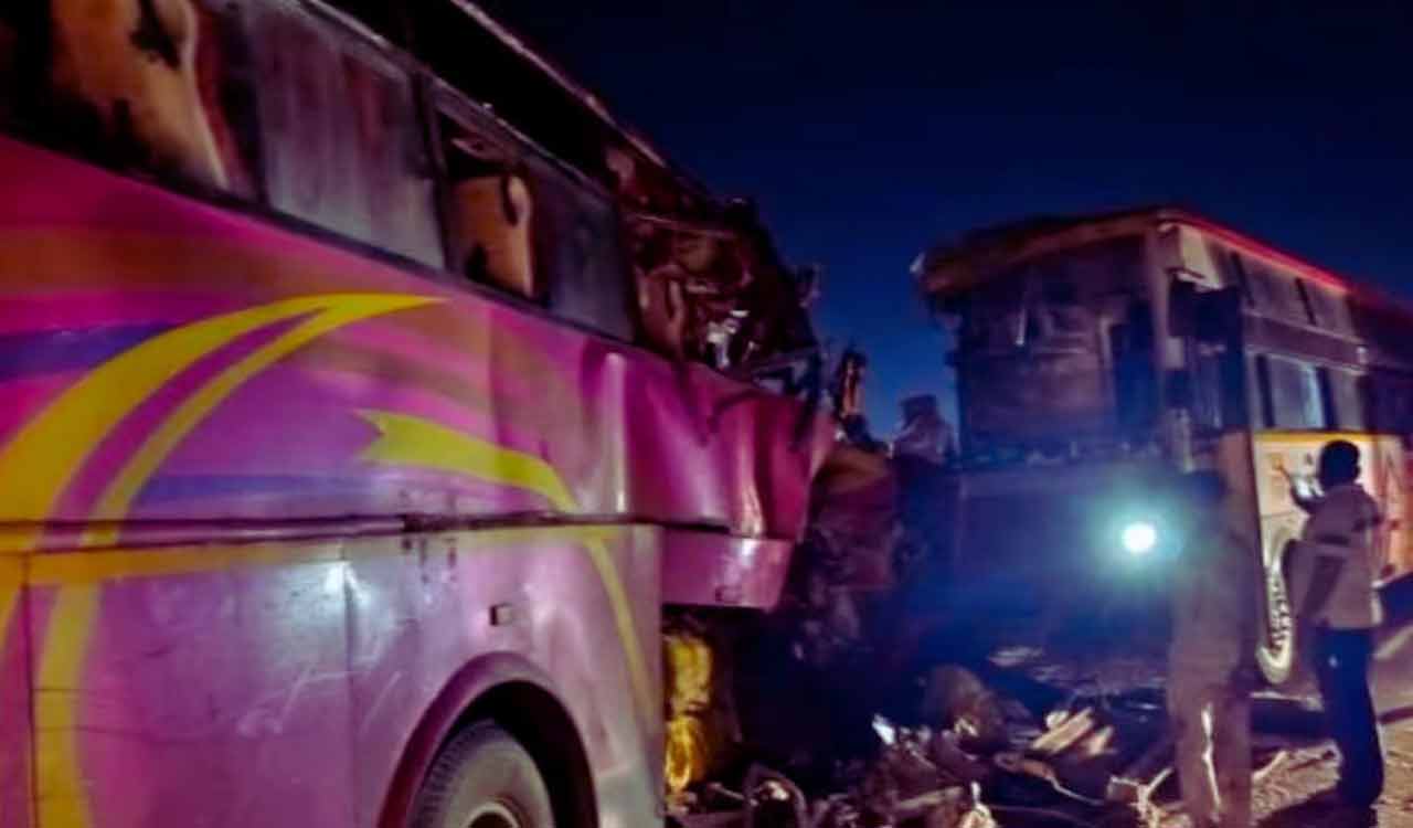 Maharashtra: Six Killed and Over 20 Injured in Bus Collision in Buldhana