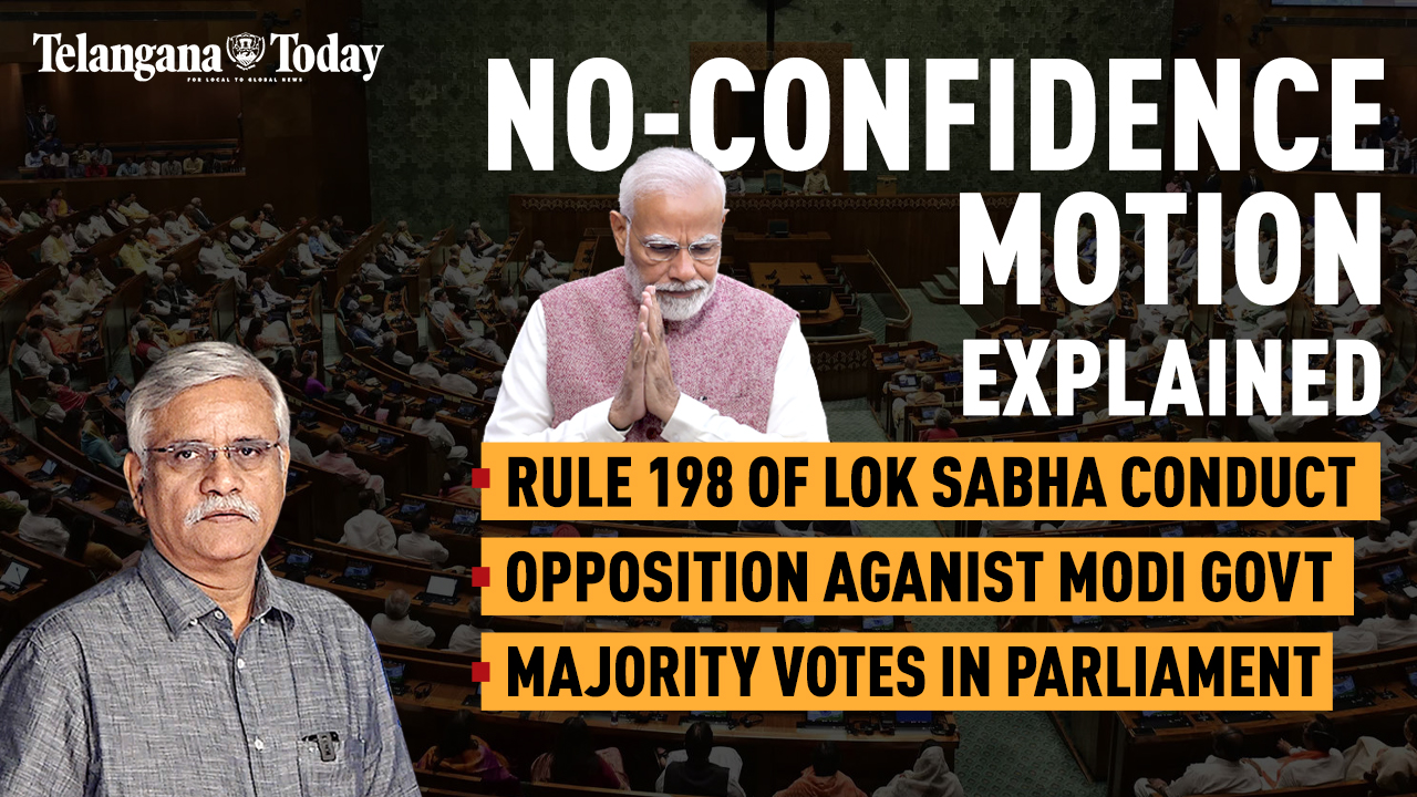 No Confidence Motion Explained Opposition Moves No Confidence Against Modi Govt Lok Sabha 7372